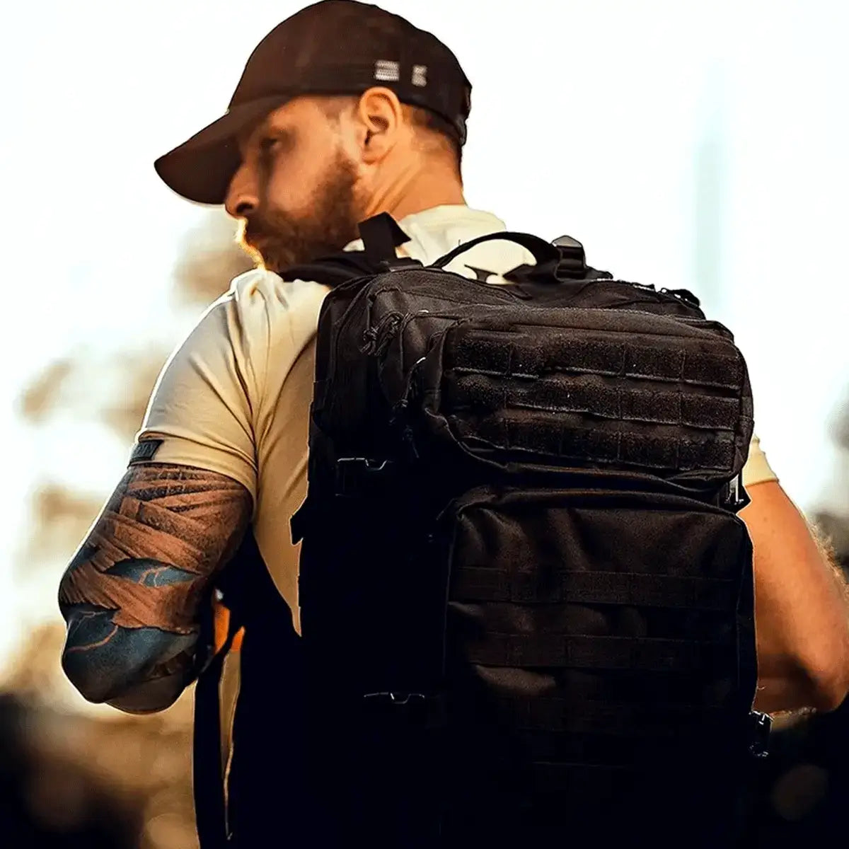 Exodus® Military Tactical Rucksack (+ Free UK Flag Velcro Badge)