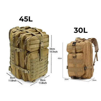 Exodus® Military Tactical Rucksack (+ Free UK Flag Velcro Badge)